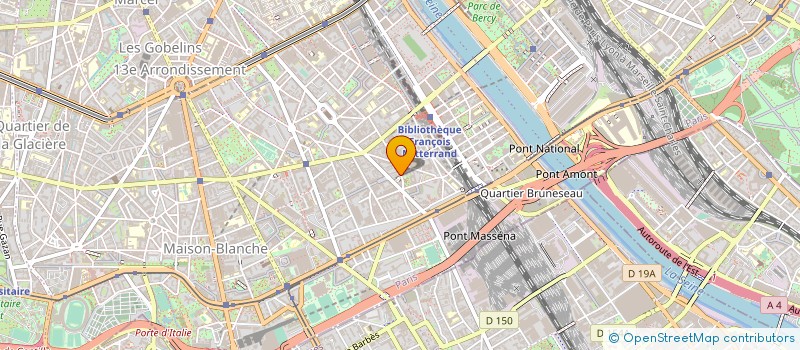 localisation de l'entreprise ATELIER PROCIREP à PARIS