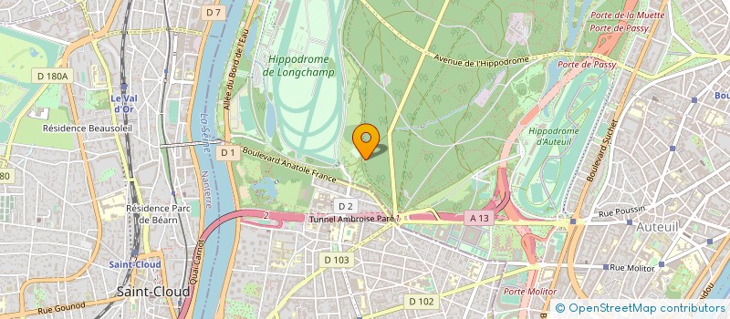 localisation de l'entreprise ATELIER PROJET 2 à PARIS