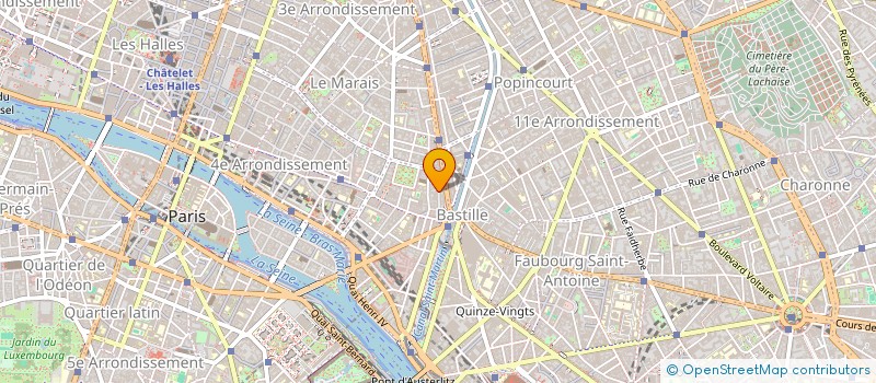 localisation de l'entreprise ATELIER PROMOTION PUBLICITE  PARIS