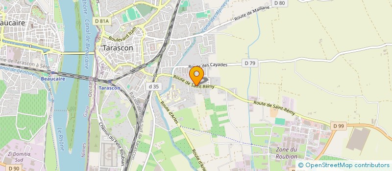 localisation de l'entreprise ATELIER PROTEGE CLERC DE MOLLIERES à TARASCON