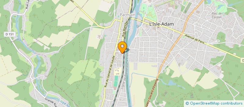 localisation de l'entreprise ATELIER PSYCHO BIEN-ETRE  MAGNY-EN-VEXIN