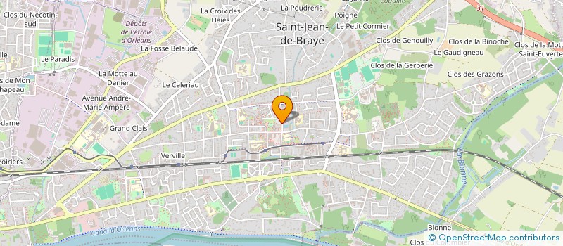 localisation de l'entreprise ATELIER PUBLIC ABRAYSIEN APA à SAINT-JEAN-DE-BRAYE