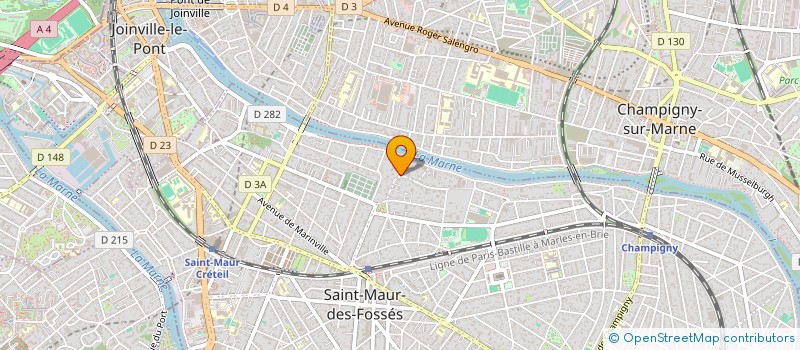 localisation de l'entreprise ATELIER QANAWAT  SAINT-MAUR-DES-FOSSES