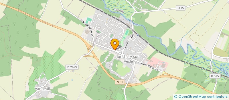 localisation de l'entreprise ATELIER QUATRE à BREUIL-SUR-VESLE