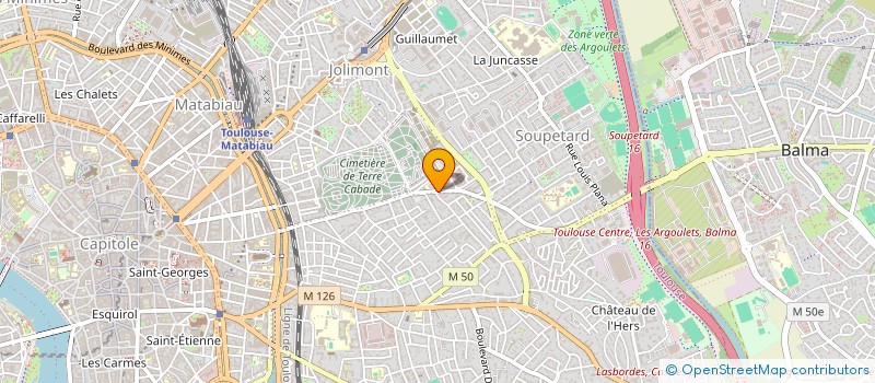 localisation de l'entreprise ATELIER R ARCHITECTES  TOULOUSE
