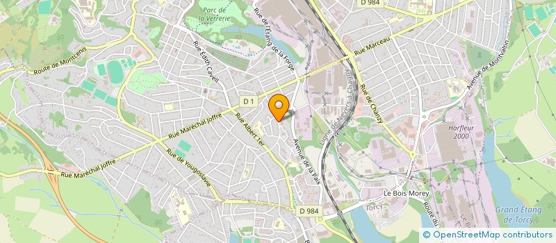 localisation de l'entreprise ATELIER REALISATION MECANIQUE AUTOMATISE  LE CREUSOT