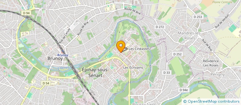 localisation de l'entreprise ATELIER RECHERCHE GRAPHIQUE à EPINAY-SOUS-SENART