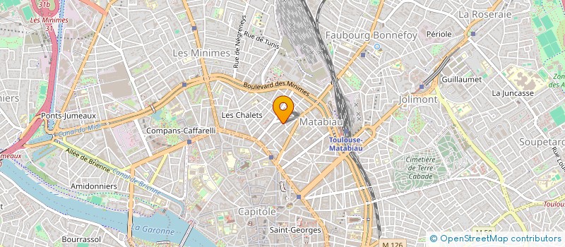 localisation de l'entreprise ATELIER RECHERCHE SUR TERRITOIRES ET EUROPE à TOULOUSE
