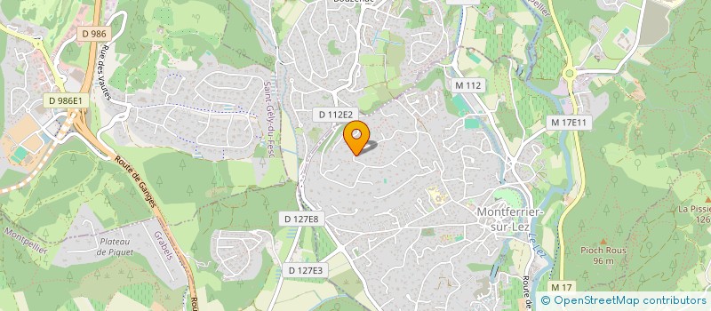 localisation de l'entreprise ATELIER RECHERCHE TECHNIQUE SOLAIRE à MONTFERRIER-SUR-LEZ