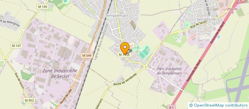 localisation de l'entreprise ATELIER REFLETS ET MATIERES à TEMPLEMARS