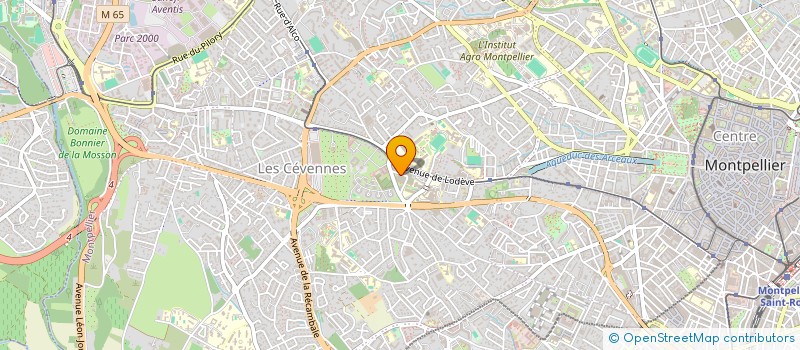 localisation de l'entreprise ATELIER RENOV BSA à MONTPELLIER