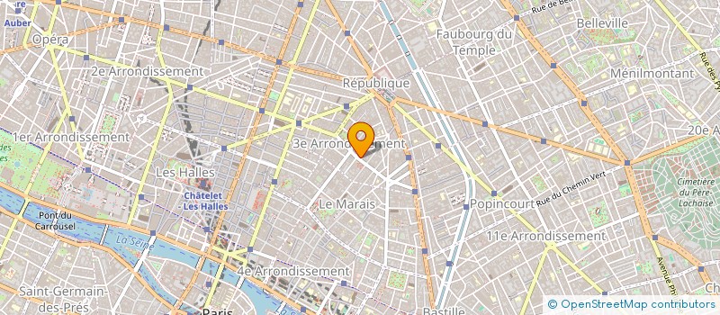 localisation de l'entreprise ATELIER RENOVATION SERVICES  PARIS