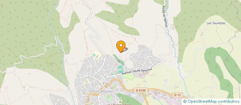 localisation de l'entreprise ATELIER REPARTAGE à FORCALQUIER