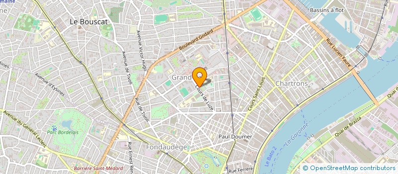 localisation de l'entreprise ATELIER REVE  BORDEAUX