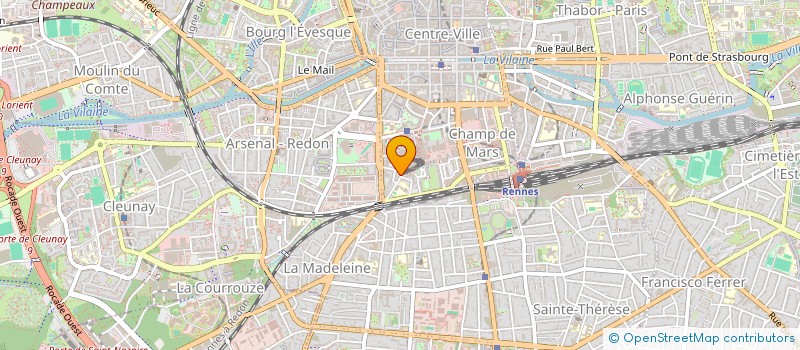 localisation de l'entreprise ATELIER RICHARD  RENNES