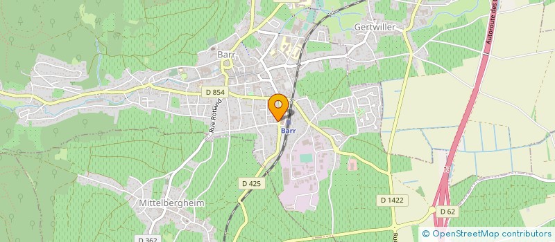 localisation de l'entreprise ATELIER RIETSCH à EICHHOFFEN