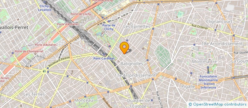 localisation de l'entreprise ATELIER ROBIN TAPISSERIE  PARIS