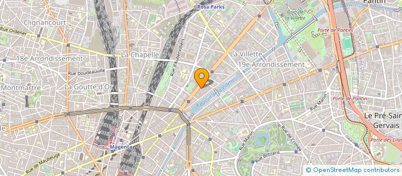 localisation de l'entreprise ATELIER ROCHAS à PARIS
