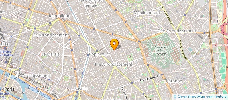 localisation de l'entreprise ATELIER ROCHEBRUNE  PARIS