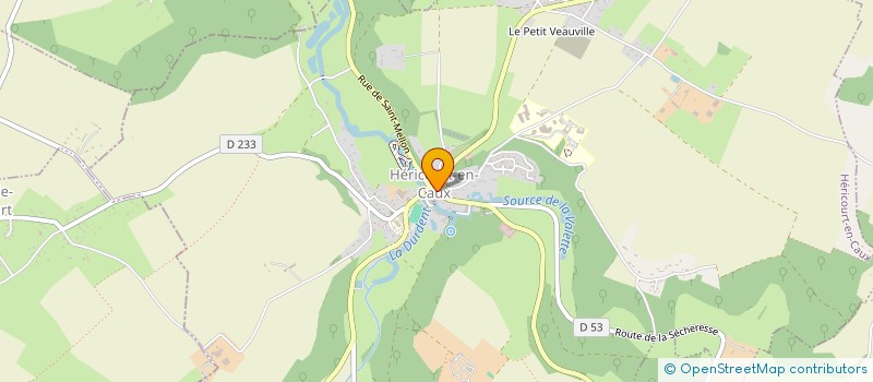 localisation de l'entreprise ATELIER ROGER DOUVILLE  CANVILLE-LES-DEUX-EGLISES