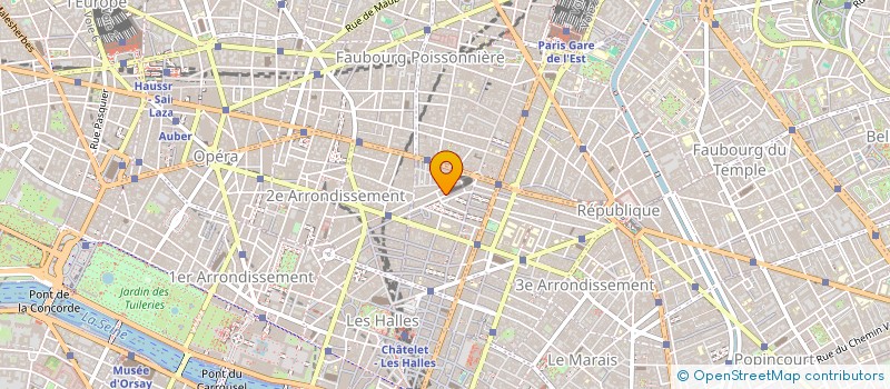 localisation de l'entreprise ATELIER ROMAN  PARIS