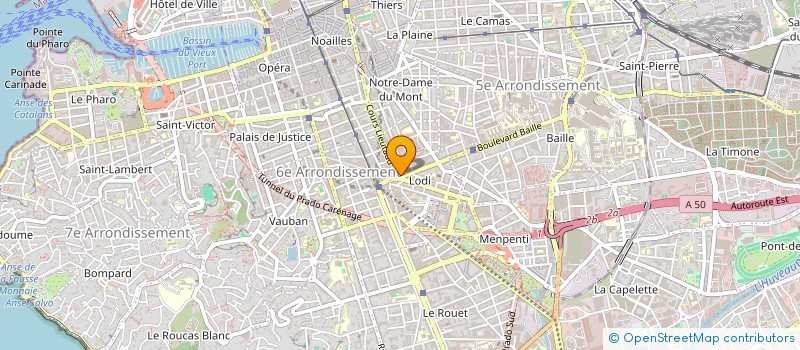 localisation de l'entreprise ATELIER ROZHEM à MARSEILLE