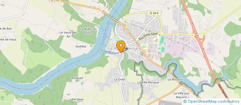 localisation de l'entreprise ATELIER RUEL&KIRIAKI à LA ROCHE-BERNARD