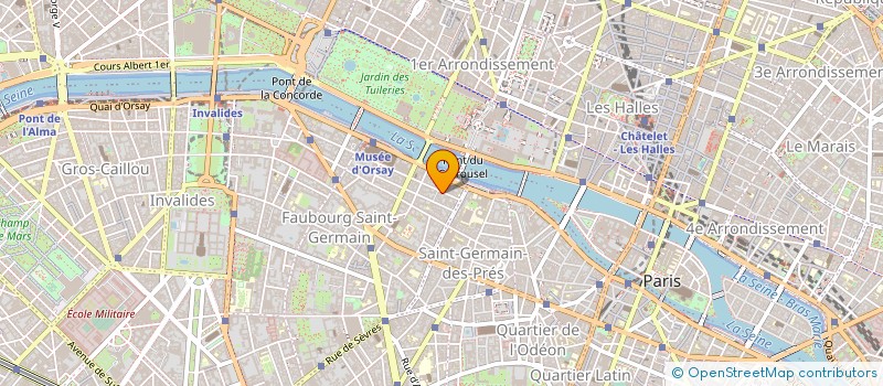localisation de l'entreprise ATELIER S.D. à PARIS