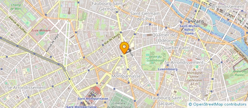 localisation de l'entreprise ATELIER SABATIER  PARIS