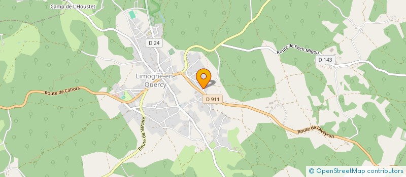 localisation de l'entreprise ATELIER SAC DE NOEUDS  LIMOGNE-EN-QUERCY