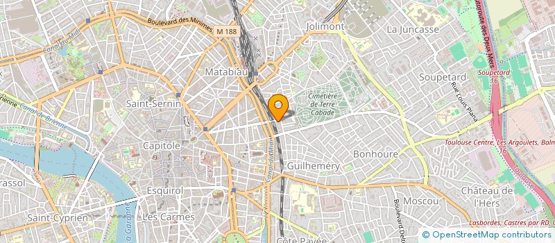 localisation de l'entreprise ATELIER SAINT ETIENNE à TOULOUSE