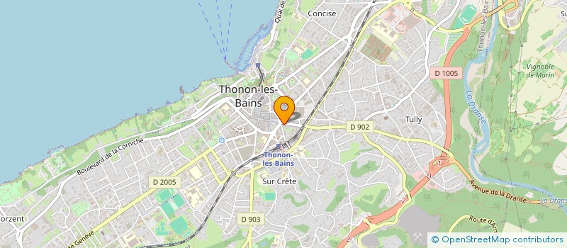 localisation de l'entreprise ATELIER SAKR à THONON-LES-BAINS