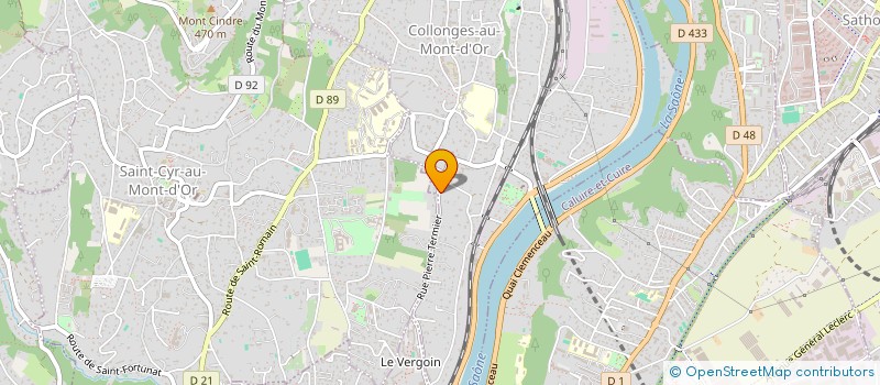 localisation de l'entreprise ATELIER SAPI  COLLONGES-AU-MONT-D'OR