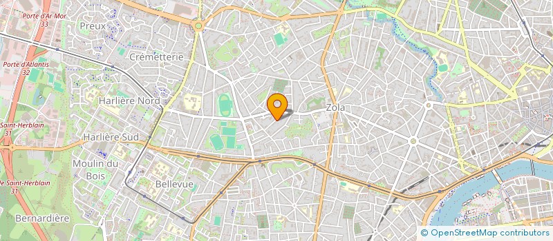 localisation de l'entreprise ATELIER SARDIN  NANTES