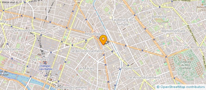 localisation de l'entreprise ATELIER SAURON  PARIS