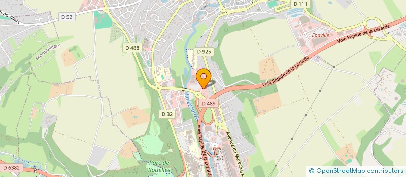 localisation de l'entreprise ATELIER SAVARY SARL à MONTIVILLIERS