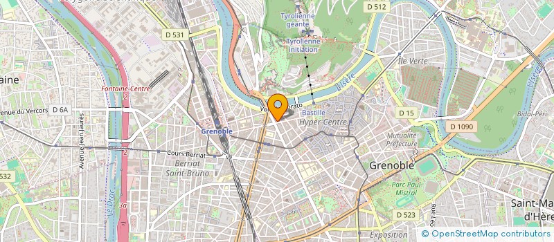 localisation de l'entreprise ATELIER SCALA à GRENOBLE