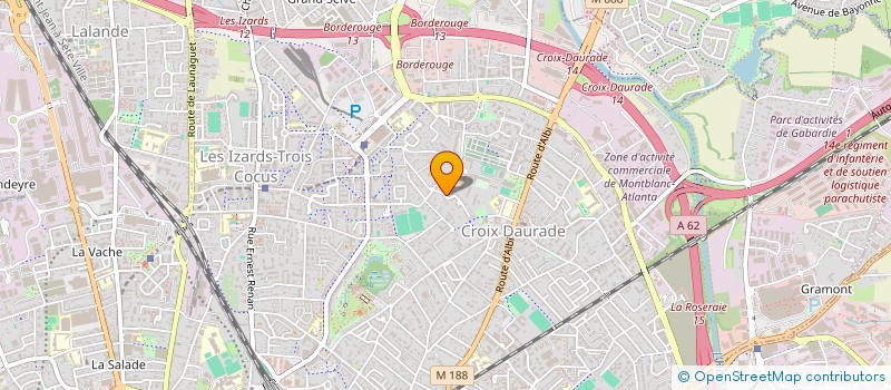 localisation de l'entreprise ATELIER SCENARIO  TOULOUSE