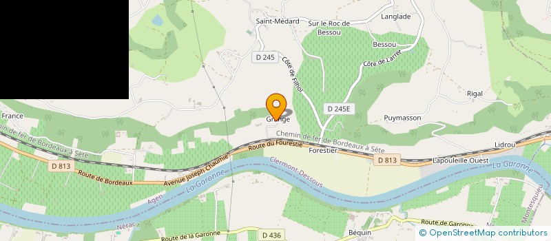 localisation de l'entreprise ATELIER SCHUSTER  ROQUEFORT