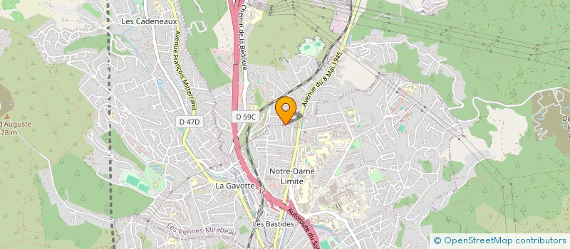 localisation de l'entreprise ATELIER SEGURA à SEPTEMES-LES-VALLONS