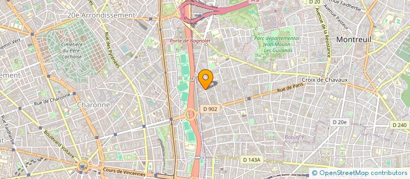 localisation de l'entreprise ATELIER SELLAR à BAGNOLET
