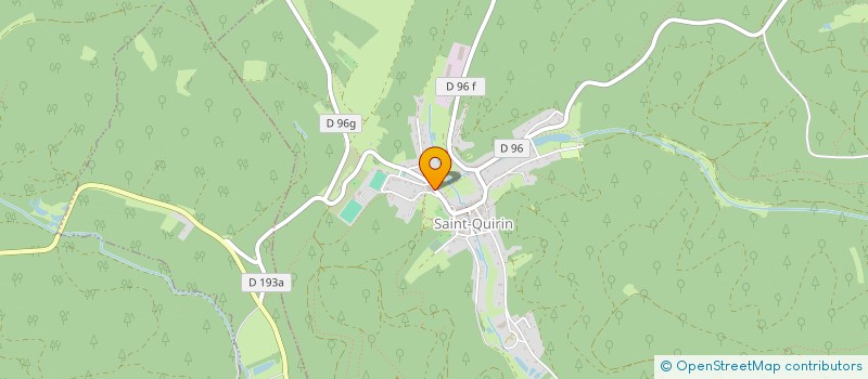 localisation de l'entreprise ATELIER SERI GRAF  SAINT-QUIRIN