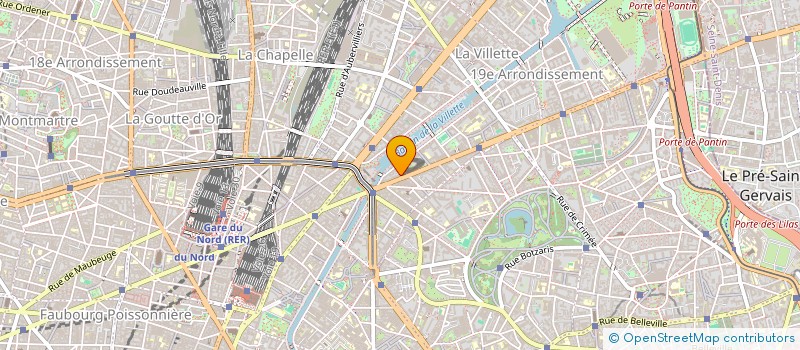 localisation de l'entreprise ATELIER SEVE  PARIS