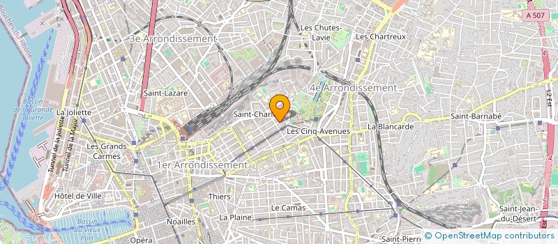 localisation de l'entreprise ATELIER SHIFTING FRAMES à MARSEILLE
