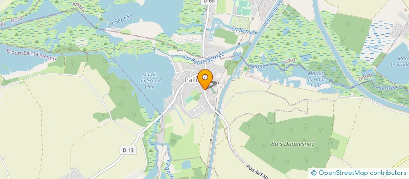 localisation de l'entreprise ATELIER SIFFRINE  CAMBRAI