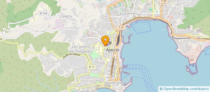 localisation de l'entreprise ATELIER SILVY à AJACCIO