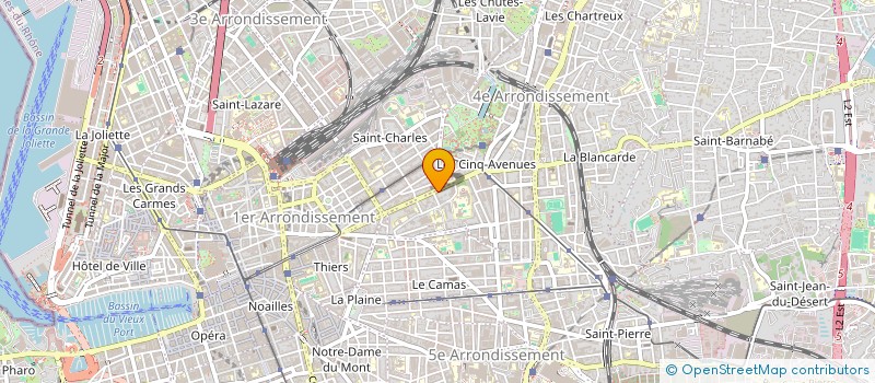 localisation de l'entreprise ATELIER SIMON GOUIRAND  MARSEILLE