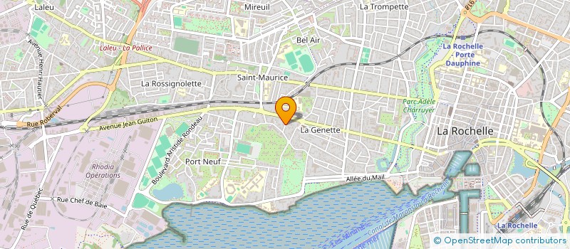 localisation de l'entreprise ATELIER SIOUX  LA ROCHELLE