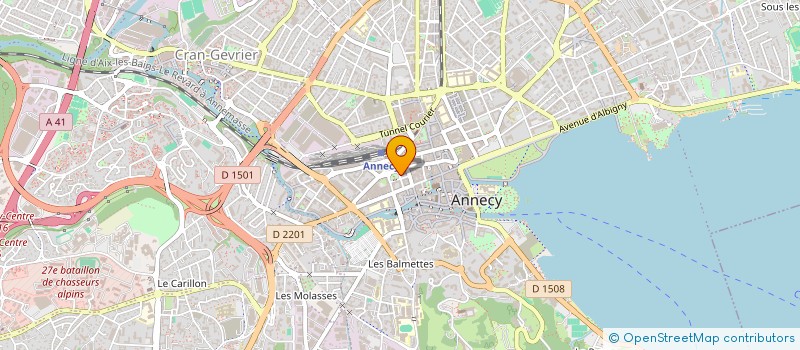 localisation de l'entreprise ATELIER SMART à ANNECY