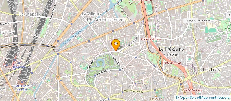 localisation de l'entreprise ATELIER SOKOLOWSKI  PARIS